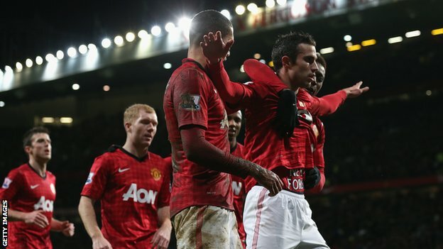 65005257 rvp getty Nemanja Vidic Inspires United in His Return to Old Trafford