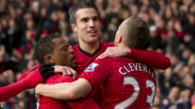 65252501 van persie2 getty Carrick Has a Career Day at the Expense of the Scousers!